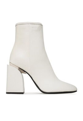 Pinko Боти Tea Tronchetto PE 23 BLKS1 100664 A0N9 Бял - Mera.bg