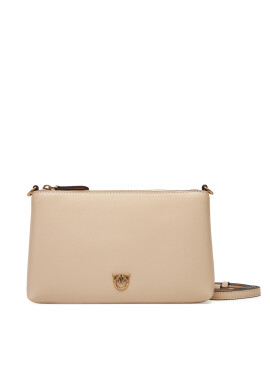 PINKO Дамска чанта Flat Horizontal Mini AI 25-26 104277 A0F1 Бежов - Mera.bg