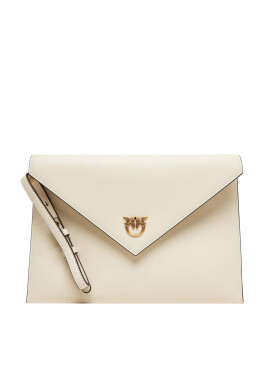 PINKO Дамска чанта Flat Purse Handle AI 25-26 PCPL104820 A0F1 Екрю - Mera.bg