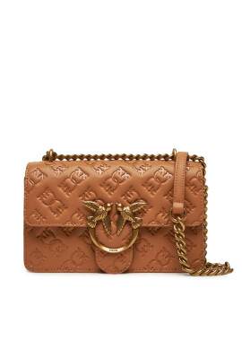 PINKO Дамска чанта Love One Mini Dc PE 25 PLTT 100074 A1YB Кафяв - Mera.bg