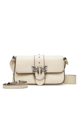 PINKO Дамска чанта Love One Mini Slouchy Fl Al 25-26 PLTT 104340 A2JU Екрю - Mera.bg