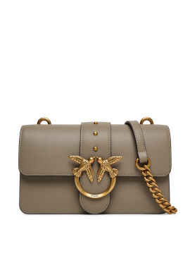 PINKO Дамска чанта Love One Mini ST.CL Al 25-26 PLTT 105856 A0F1 Сив - Mera.bg