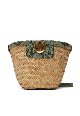 PINKO Дамска чанта Love Summer Bucket PE 25 PLTT 103325 A2GO Бежов - Mera.bg