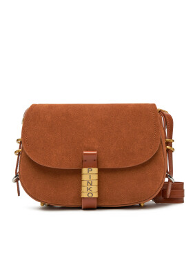 PINKO Дамска чанта Saddle Mini PE PLTT 103831 A29N Кафяв - Mera.bg