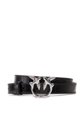Pinko Дамски колан Brevis H2 Belt 1H2140 A03I Nero Limousine/Shiny Nickel Z99N - Mera.bg