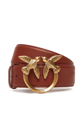 PINKO Дамски колан Love Berry H4 Belt AI 25-26 PLT01 100120 A0F1 Кафяв - Mera.bg