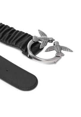 Pinko Дамски колан Love Ruffle 1 H4 Belt . 20222 PLT01 1H212R Y87E Black Z99O - Mera.bg