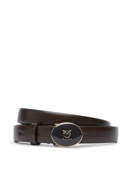 PINKO Дамски колан Round Enamel H2 Belt 20252 PLT01 105466.A2QL Кафяв - Mera.bg