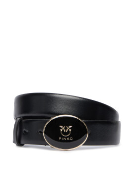 PINKO Дамски колан Round Enamel H28 Belt 20252 PLT01 105478.A2QL Черен - Mera.bg