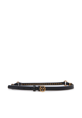 PINKO Дамски колан Studs Belt H 12 AI 25-26 105872 A0F1 Черен - Mera.bg