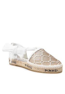 Pinko Еспадрили Angelica Sandalo PE 22 BLKS1 1H2119 Y86A White C03 - Mera.bg