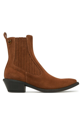 PINKO Каубойски обувки Tex 14 SD0345P002 Кафяв - Mera.bg