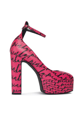 PINKO Обувки на ток Puccini Mary Jane Platform Al 23-24 BLKS1 102011 A1D2 Розов - Mera.bg