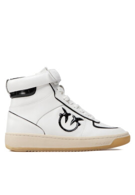 Pinko Сникърси Lorena Basket Hi Sneaker AI 22-23 BLKS1 1H214S A08S Bianco/Nero ZZ1 - Mera.bg