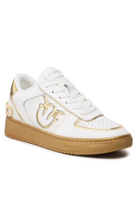Pinko Сникърси Bondy Sneaker. PE 23 BLKS1 100901 A0RQ Bianco/Oro HZ1 - Mera.bg