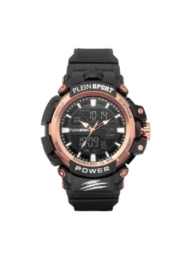 Plein Sport Часовник Combat PSNBA0323 Черен - Mera.bg