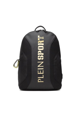 Plein Sport Раница Day Backpack Super Hero 2100003 Black/Gold 2818 - Mera.bg