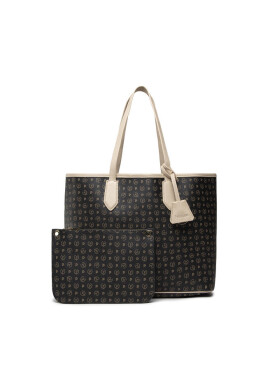 Pollini Дамска чанта TE8427PP06Q1100C Nero/Avorio - Mera.bg