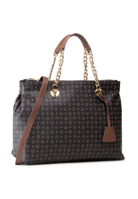 Pollini Дамска чанта TE8446PP0AQ1100D Nero/Vit. Marrone - Mera.bg