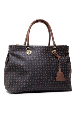 Pollini Дамска чанта TE8446PP0AQ1100D Nero/Vit. Marrone - Mera.bg