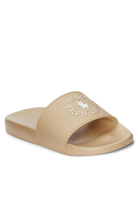 Polo Ralph Lauren Чехли P. Slide/Cb 809892947006 Sand Dune/White Cr Logo - Mera.bg