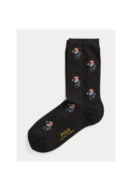 Polo Ralph Lauren Чорапи дълги дамски 455899196002 Black - Mera.bg