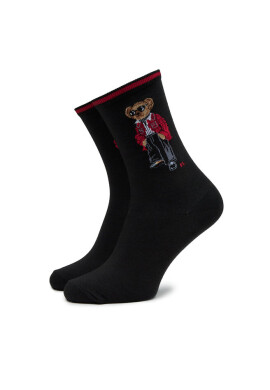 Polo Ralph Lauren Чорапи дълги дамски 455923572001 Black 001 - Mera.bg