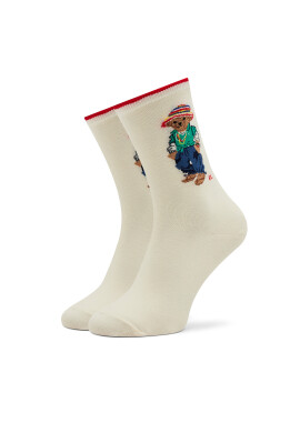 Polo Ralph Lauren Чорапи дълги дамски 455950826002 Екрю - Mera.bg
