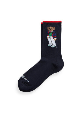 Polo Ralph Lauren Чорапи дълги дамски Spring Bear 455942325002 Navy - Mera.bg