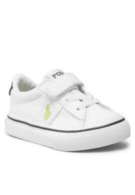 Polo Ralph Lauren Гуменки Sayer Ps RF104093 White Recycled Canvas/Navy/Citron w/ Citron PP - Mera.bg