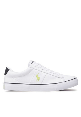Polo Ralph Lauren Гуменки Sayer RF104092 White Recycled Canvas/Navy/Citron w/ Citron PP - Mera.bg