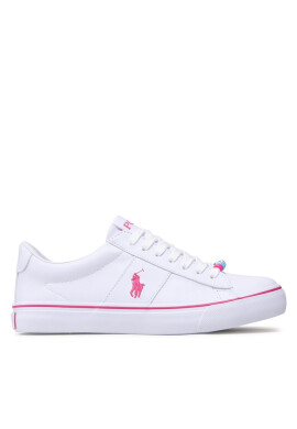 Polo Ralph Lauren Гуменки Sayer RF104120 White Smooth/Pink w/ Pink PP & Beads - Mera.bg