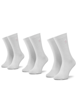 Polo Ralph Lauren Комплект 3 чифта дълги чорапи дамски 448803239002 White - Mera.bg