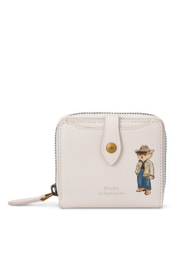 Polo Ralph Lauren Малък дамски портфейл Cm Blpt Sp W 427943239001 Екрю - Mera.bg