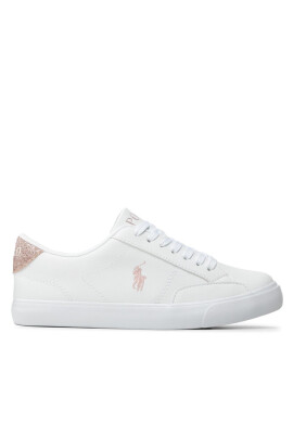 Polo Ralph Lauren Сникърси Theron Iv RF103545 White/Pink - Mera.bg