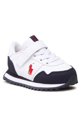 Polo Ralph Lauren Сникърси Train 89 Pp Ps RF104135 White Tumbled/Navy Micro w/ Red PP - Mera.bg