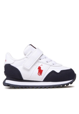 Polo Ralph Lauren Сникърси Train 89 Pp Ps RF104135 White Tumbled/Navy Micro w/ Red PP - Mera.bg
