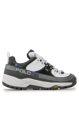 Polo Ralph Lauren Сникърси Harmon 809878562001 White/Black - Mera.bg