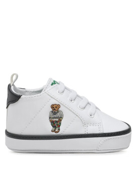 Polo Ralph Lauren Сникърси Quilton Bear Gore Hi Layette RL100729 White Smooth/Navy/Green w/ Preppy Bear - Mera.bg
