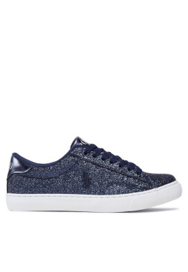 Polo Ralph Lauren Сникърси RF104261 NAVY GLITTER/METALLIC PU W/ NAVY PP - Mera.bg