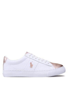 Polo Ralph Lauren Сникърси Sayer RF104122 White Smooth/Rose Gold Metallic w/ Rose PP - Mera.bg