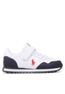 Polo Ralph Lauren Сникърси Train 89 Pp Ps RF104135 White Tumbled/Navy Micro w/ Red PP - Mera.bg