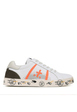 Premiata Сникърси Andy 185179334 S White/ Orange - Mera.bg