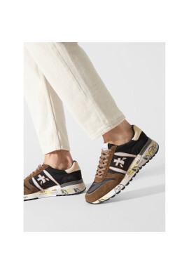 Premiata Сникърси Lander 5361 Black/Ivory/Brown - Mera.bg