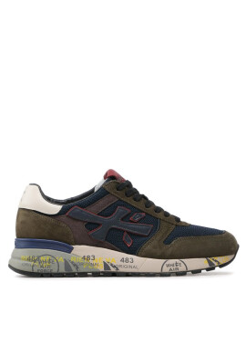 Premiata Сникърси Mick 5893 Olive/Blue - Mera.bg