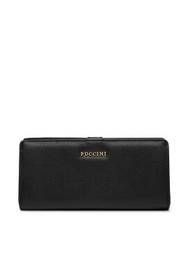 Puccini Голям дамски портфейл BLP837A Черен - Mera.bg