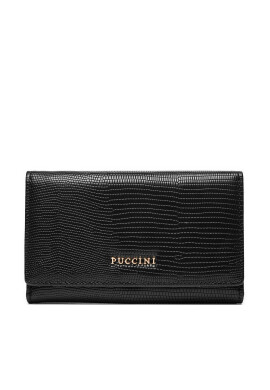 Puccini Голям дамски портфейл BLP839B Черен - Mera.bg