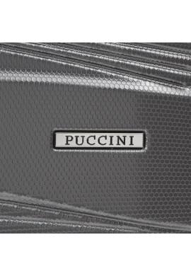 Puccini Голям куфар ABS020A Сив - Mera.bg