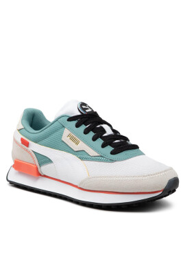 Puma Сникърси Future Rider Go For 383355 02 White/Mineral Blue - Mera.bg