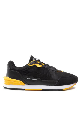 Puma Сникърси PL Low Racer 307021 01 Black/Lemon Chrome/White - Mera.bg